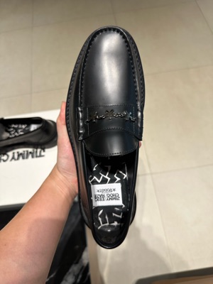 Jimmy Choo X Eric Haze X Poggy Star Chain Ezra Loafer Black