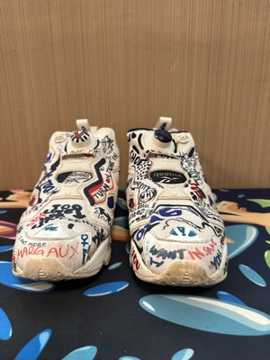 SASOM | shoes Reebok Instapump Fury Vetements Doodle Check the