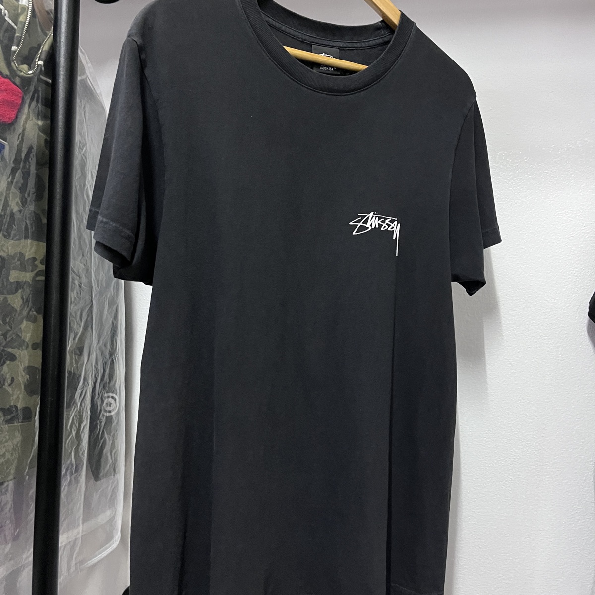 ★関税込★Stussy★Stussy Arachnid T-Shirt Pigment Dyed Black Buy Stussy Arachnid Pigment Dyed Tee 'Black' - 1905015 BLAC