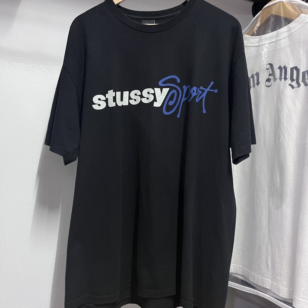 Stussy Sport Script Tee Black Shop Authentic at SASOM