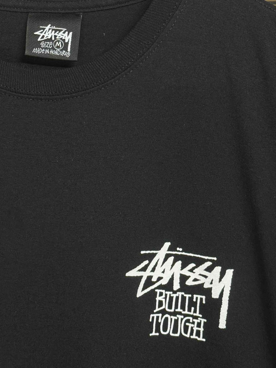 Stussy Built Tough T-Shirt Black Shop Authentic at SASOM
