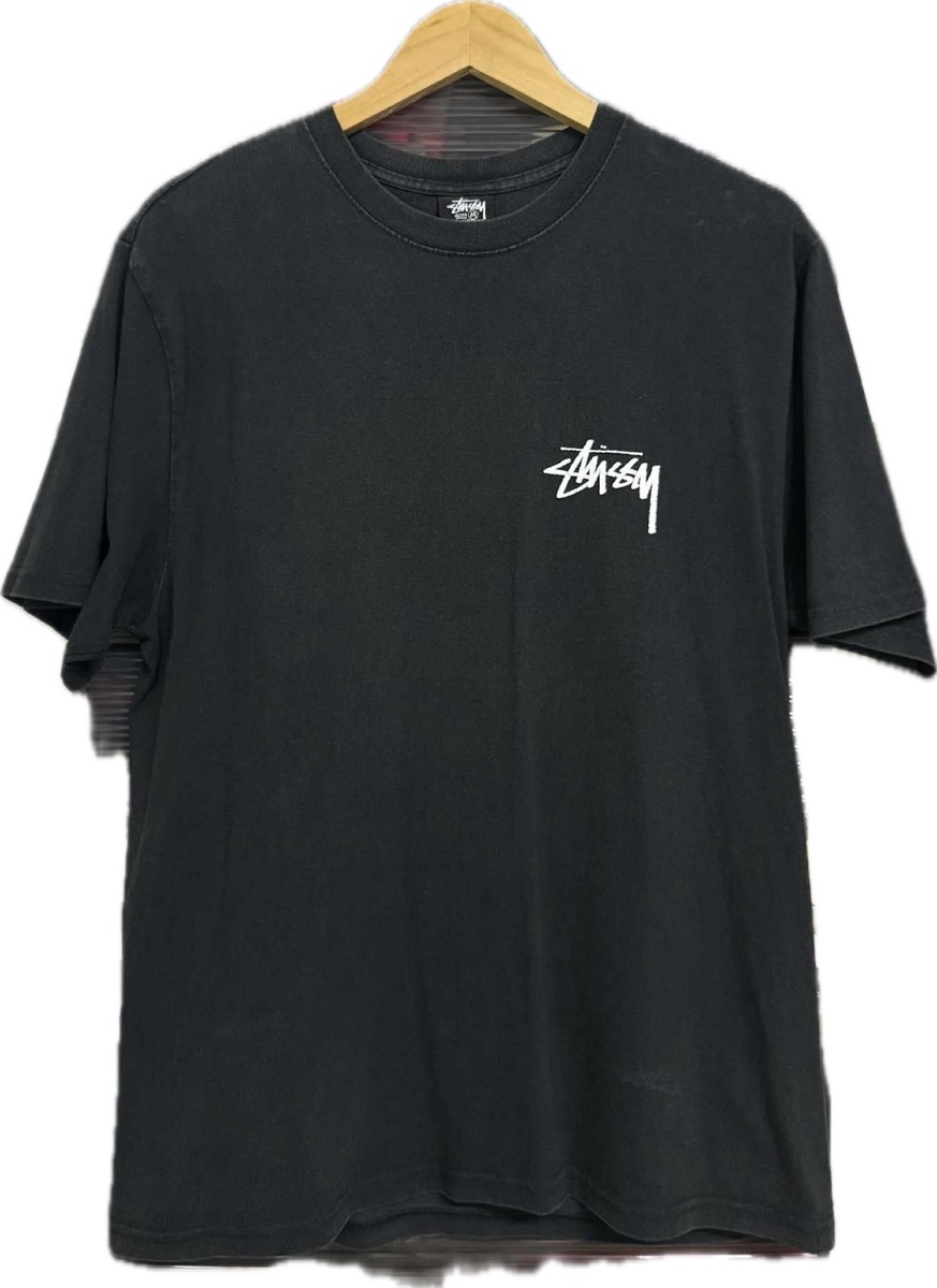 Stussy Livin' Large T-Shirt Black Shop Authentic at SASOM