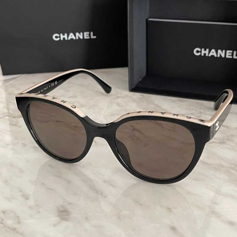 Shop CHANEL 2020 SS Butterfly Sunglasses (CH5414 C534 3) by