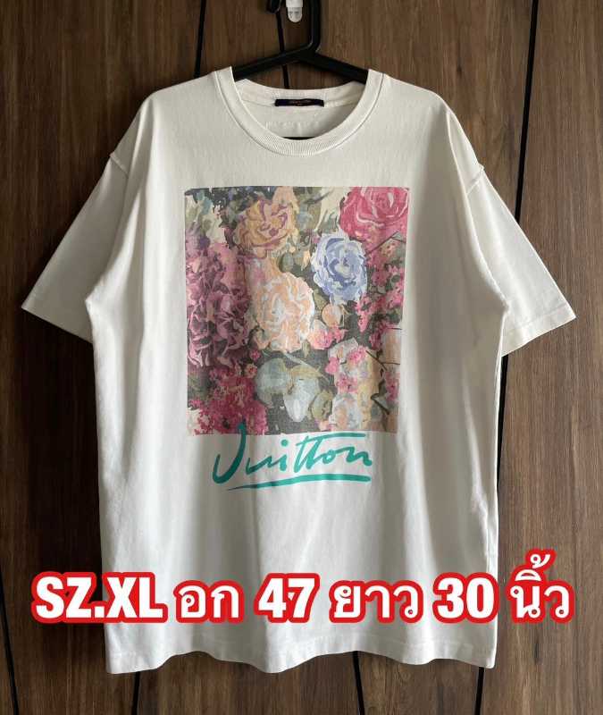 Louis Vuitton LV Flower Tapestry Print T-shirt Milky White Men's