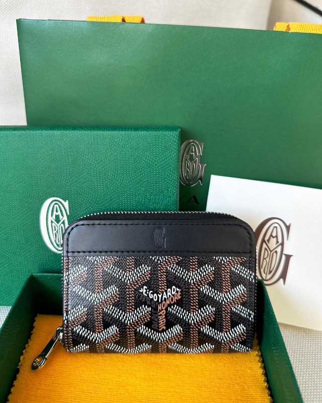Goyard Matignon Mini Wallet White
