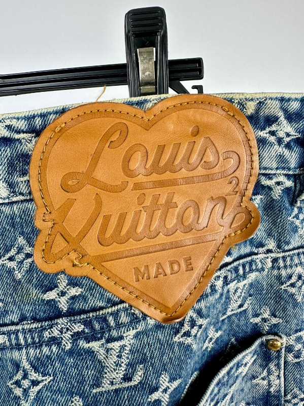 Shop Louis Vuitton Monogram Patchwork Denim Pants (1A9GGV, 1A9GGP 1A9GGR  1A9GGT, 1A9GGM 1A9GGN 1A9GGO, 1A9GGJ 1A9GGK 1A9GGL) by 環-WA