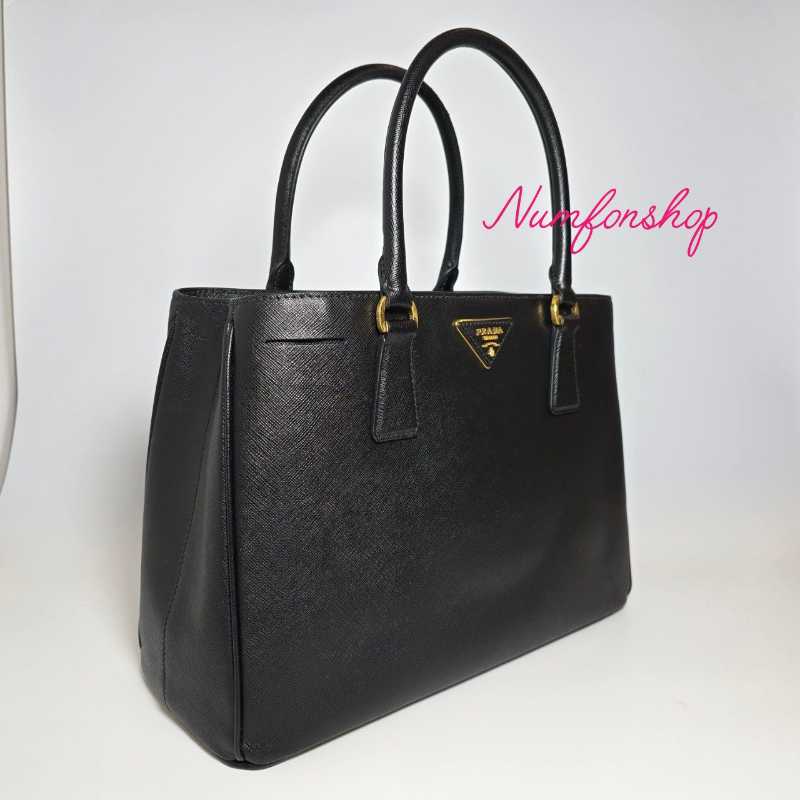 バッグ PRADA 2way leather tote bag black 1BG443VXOO2A4A_F0002-