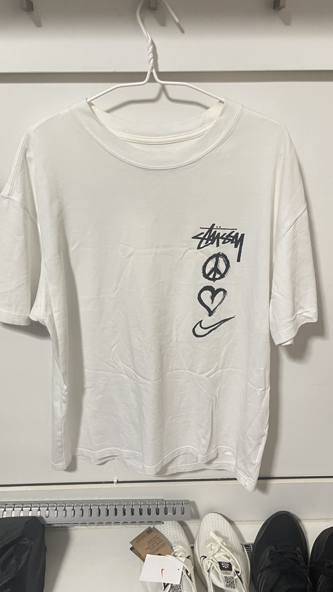 ★関税/送料込★ Nike x Stussy NRG RA T-Shirt Summit White Nike x Stussy M NRG RA Short-Sleeve Tee 'Summit White' | eBay