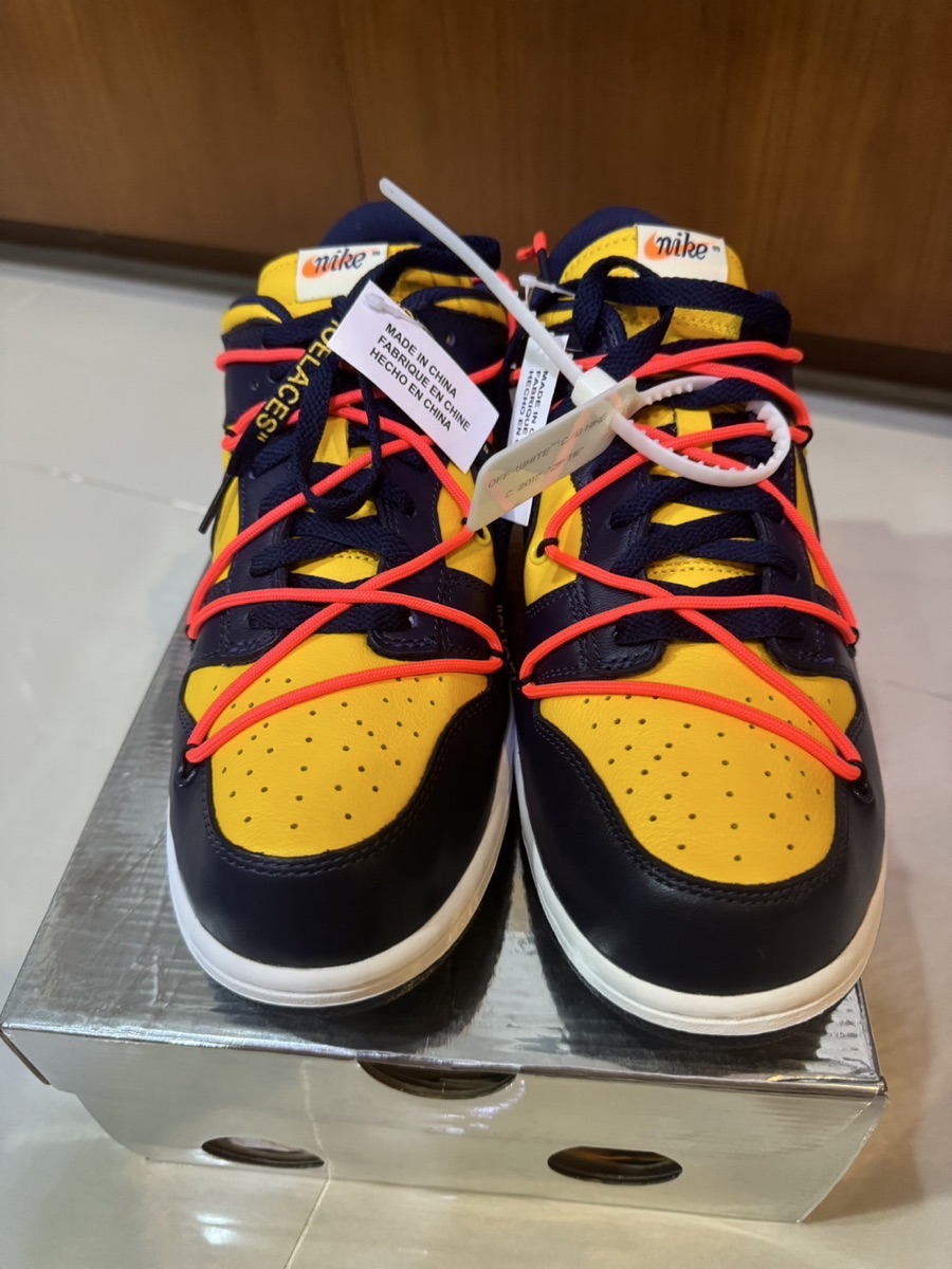 michigan off white shoes