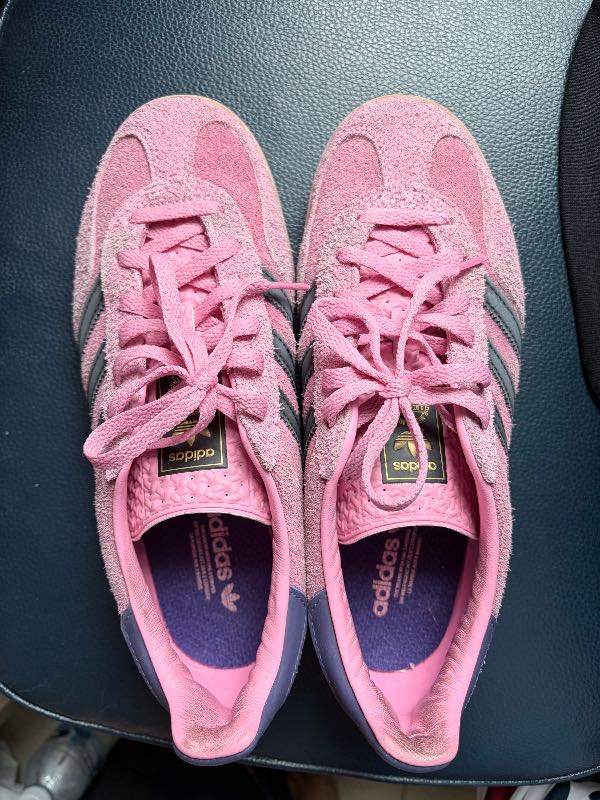 adidas gazelle silver green womens Men's Samba Messi Indoor Soccer Shoe - Light Pink/Core Black/Gum main image 0