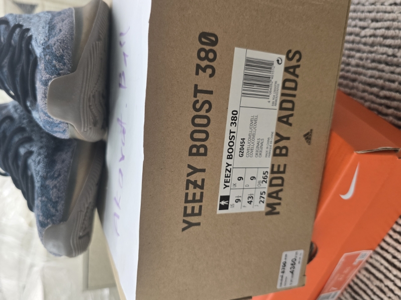 yeezy 380 mist box