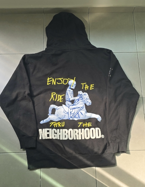 Travis Scott Cactus Jack x Neighborhood Carousel Hoodie Black
