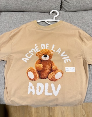 Tシャツ・カットソー ACME DE LA VIE TEDDY BEAR (BEAR DOLL) SHORT SLEEVE T 4BUK102 acme de la vie