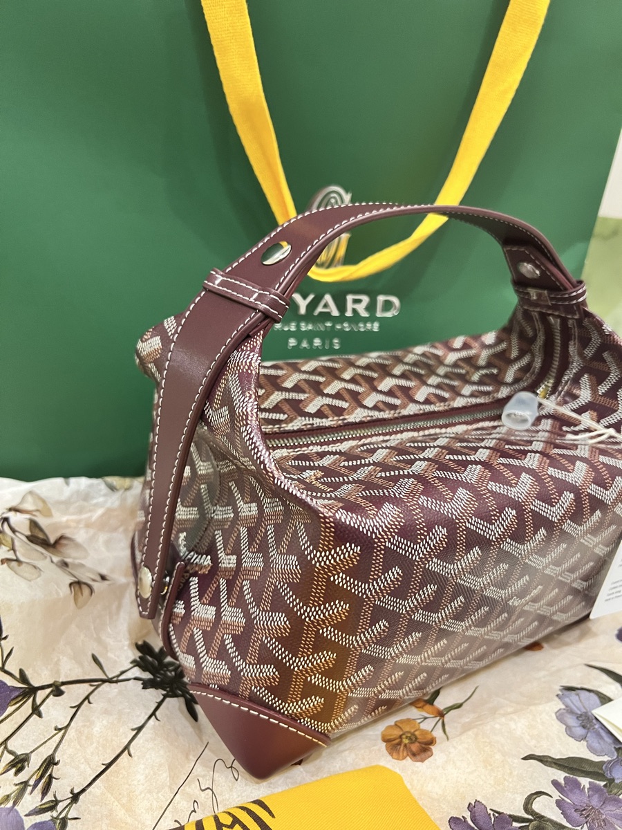 希少品◆入手困難【GOYARD】Bowling 25 black tan Toiletry Bag Goyard Bowling 25 Toiletry Bag Black & Tan ₱78,000.00