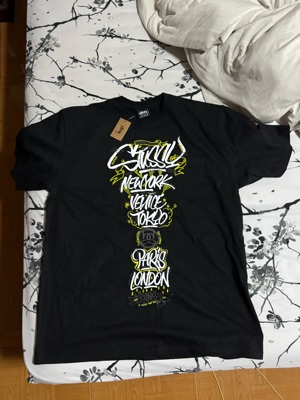 【Stussy x Born & Raised】 Handstyles T-Shirt Black Buy Stussy x Born X Raised Handstyles Tee 'Black' - 3903853