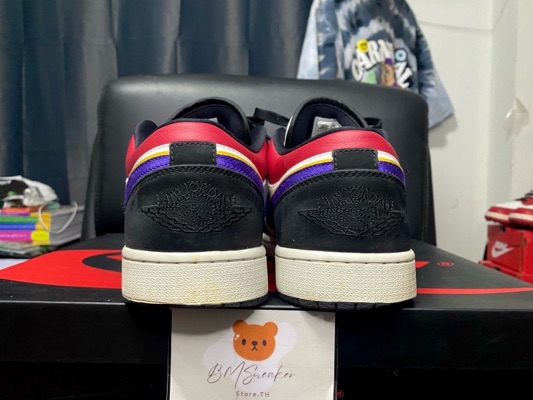 jordan 1 low lakers top 3 on feet