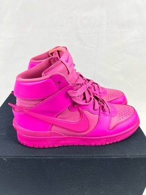 ambush x nike dunk high lethal pink