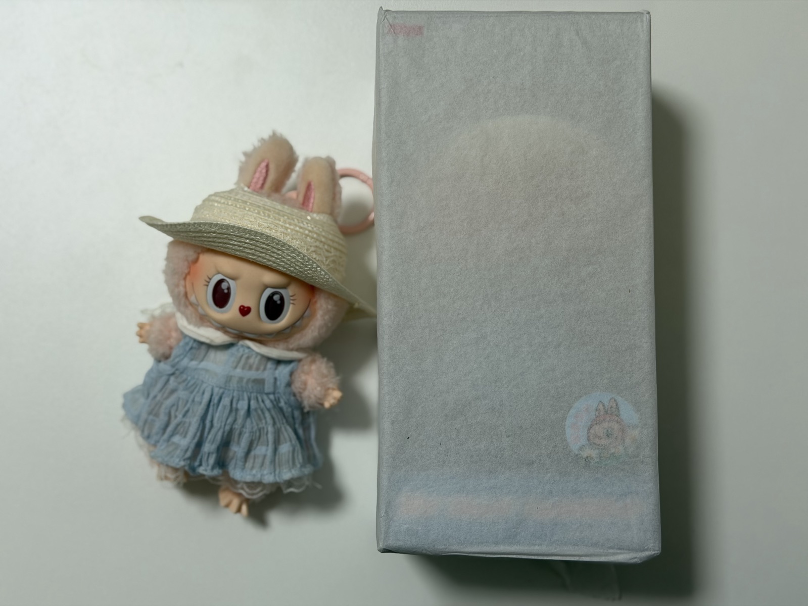 Pop Mart The Monster Labubu Mokoko V3 The Blue Diamond