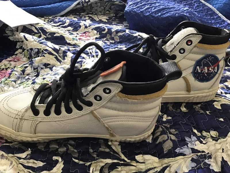Vans Sk8-Hi MTE Nasa Space Voyager True White SASOM