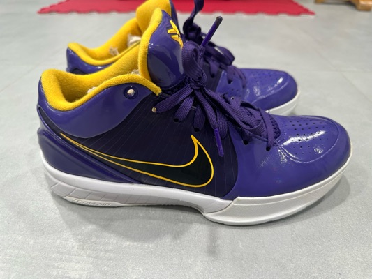 Nike Kobe 4 Protro Undefeated Los Angeles Lakers | SASOM