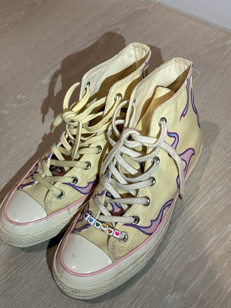 Converse 70s Golf Wang Flame Chuck 70 Yellow Converse X Golf Le