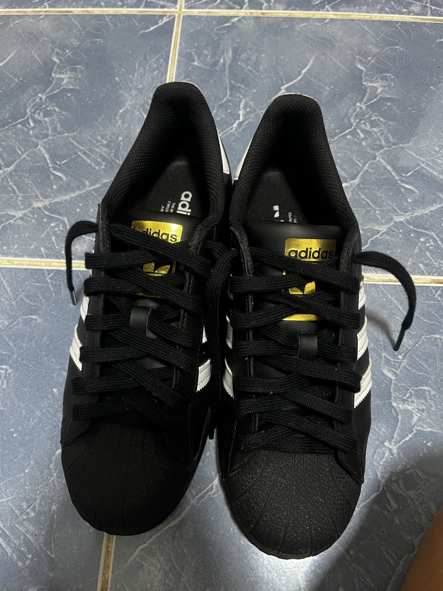 adidas Superstar Core Black White | -