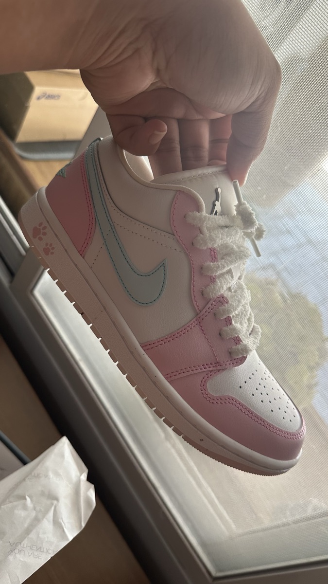 Nike W Air Jordan 1 Low Paw Print Pink パウ プリント ピンク Official Images // Air Jordan 1 Low 