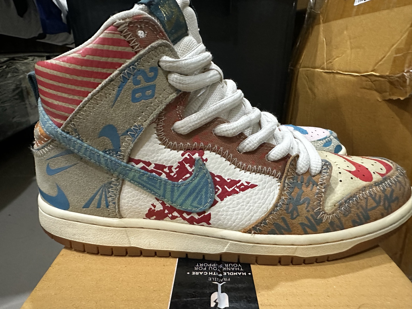 nike dunk sb high thomas campbell what the dunk