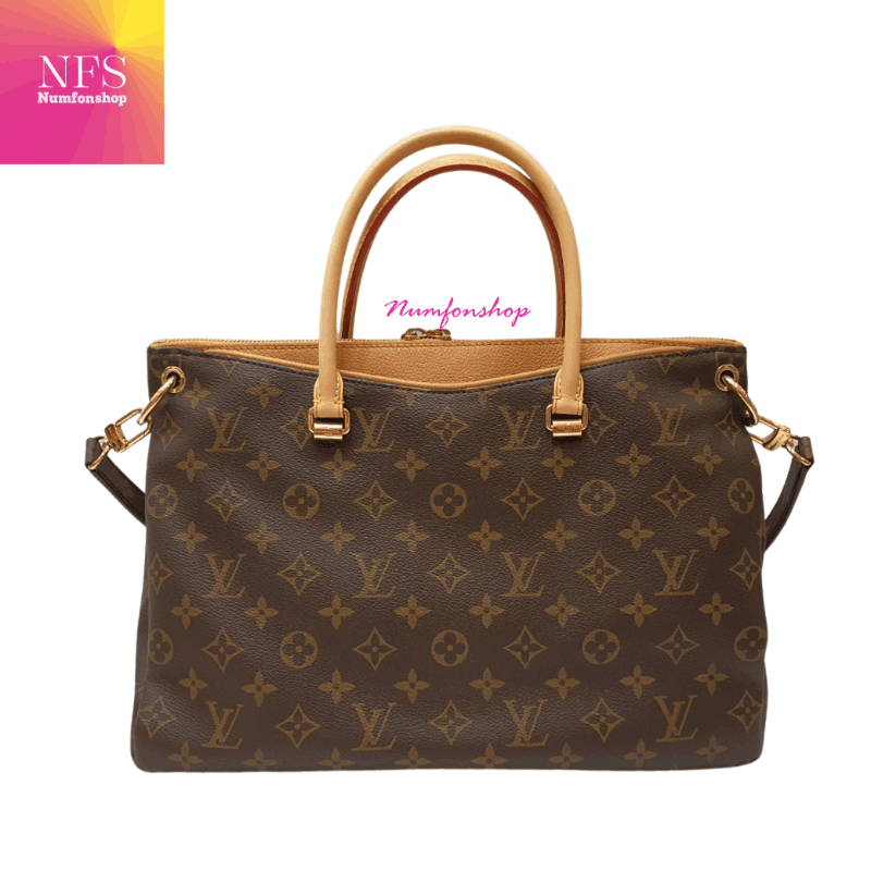 M40929 Louis Vuitton Pallas Monogram Canvas Handbag -Yellow