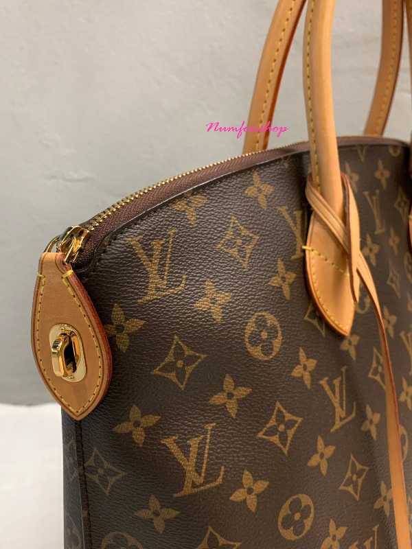 Louis Vuitton M40606 Lockit Mm Tote Bag Monogram Canvas