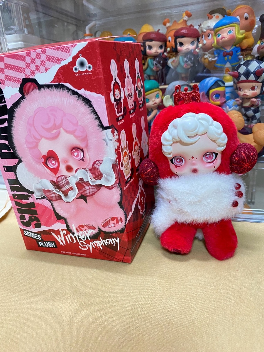 Skullpanda Symphony of Wishes（シークレット） Skullpanda Winter Symphony Series Plush Pendant Secret