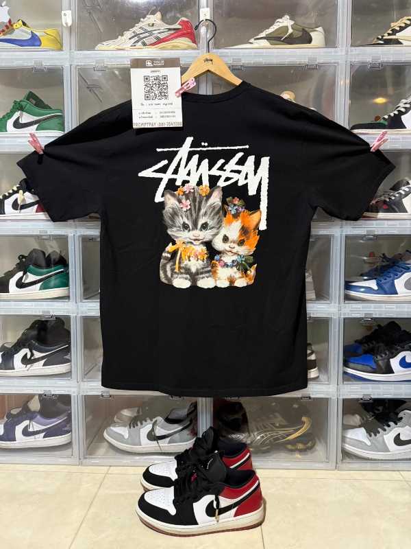 ★【STUSSY】★Basic Stussy Pigment Dyed LS T-Shir.t Black★ Stussy Strike Pigment Dyed Tee Black Shop Authentic at SASOM