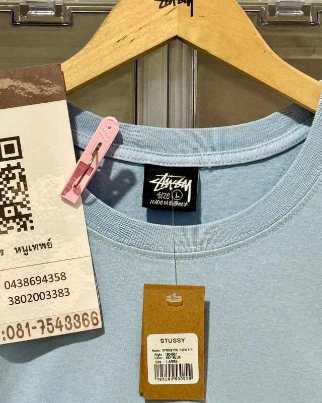 ★人気★【STUSSY】★STRIKE LS TEE PIGMENT DYED★FOREST★ STUSSY - Stussy STRIKE TEE PIGMENT DYED 白 Lの通販 by ケンタ