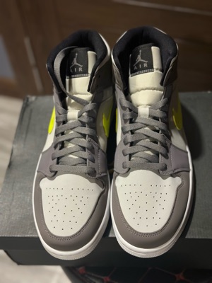 Buy & Sell Jordan 1 Mid Gunsmoke Volt | 100% Authentic