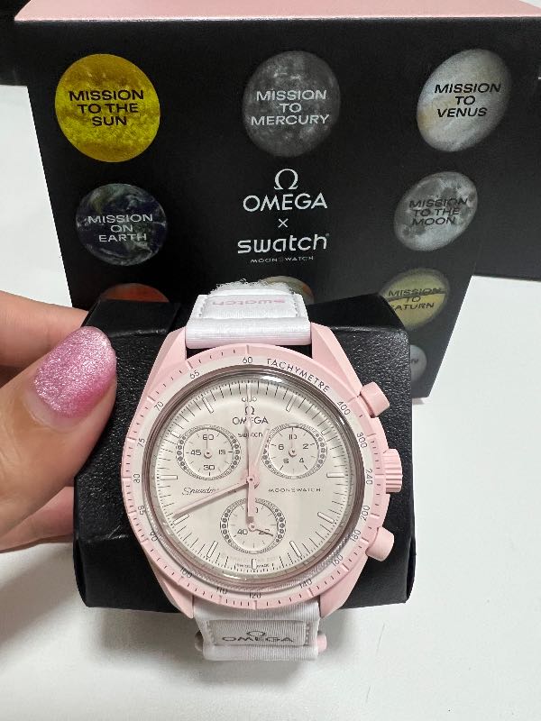 SASOM | เครื่องประดับ Swatch x Omega Bioceramic Moonswatch Mission