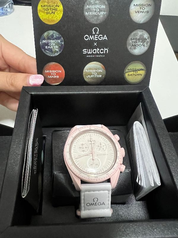 SASOM | เครื่องประดับ Swatch x Omega Bioceramic Moonswatch Mission