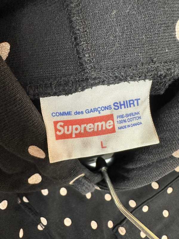 Supreme polka dot on sale hoodie