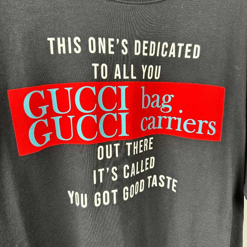 Buy Gucci T-shirt with 'You Got Good Taste' print | SASOM