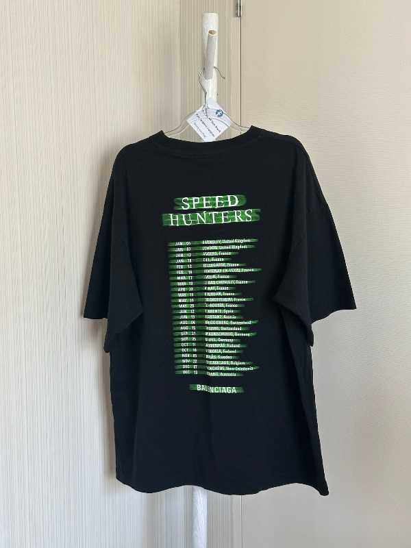 Balenciaga Speedhunters Boysband Printed T-Shirt Black