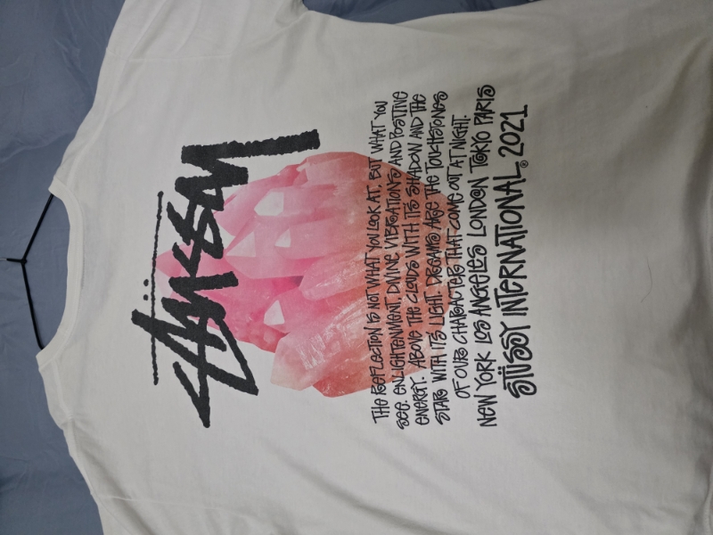 ★送料・関税込★Stussy★Stussy Reflection T-Shirt White★ STUSSY, REFLECTION TEE Color : Black / White Size : M L