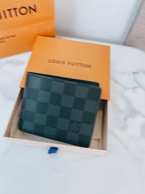 Shop Louis Vuitton DAMIER GRAPHITE Multiple wallet (N62663) by Shabondama