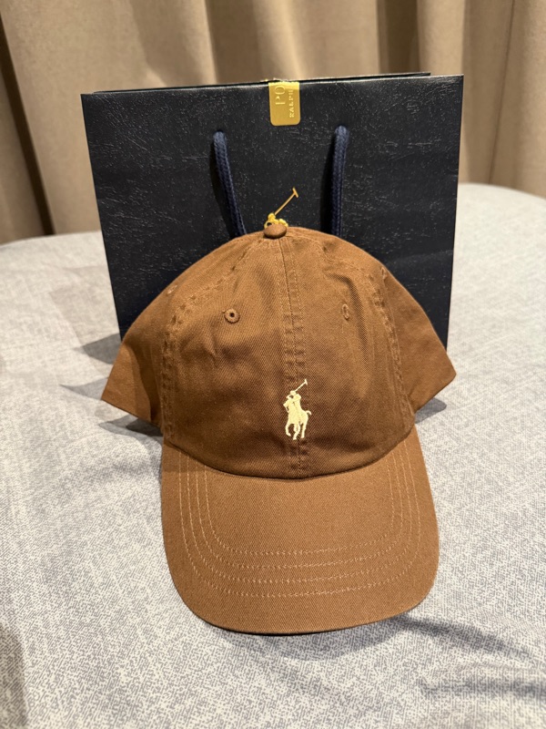 Polo Ralph Lauren The Iconic Cotton Chino Ball Cap Copper Brown