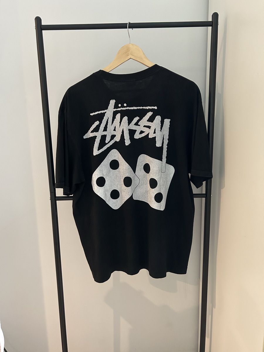 ★韓国の人気★【STUSSY】★DICE PIGMENT DYED TE.E black★ Buy Stussy Dice Pigment Dyed Tee 'Black' - 1904883 BLAC | GOAT