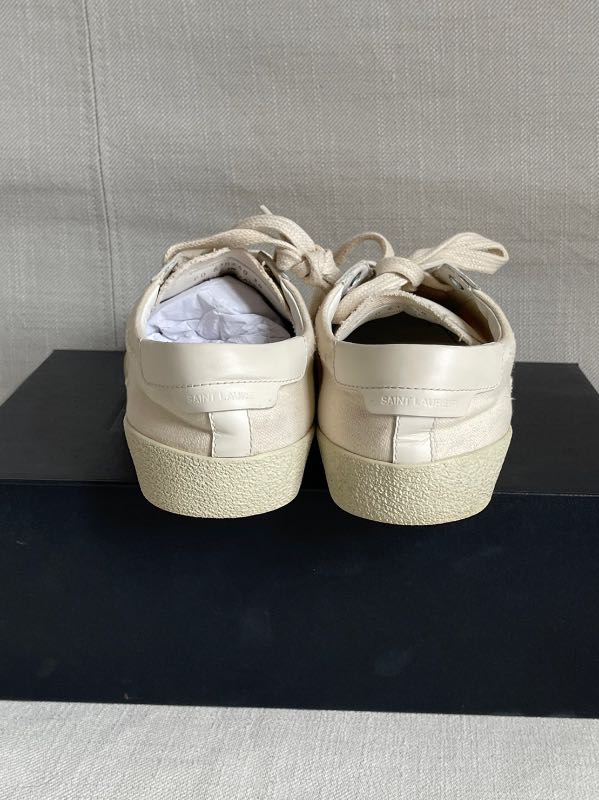 RvceShops Revival, Saint Laurent Court Classic SL 39 mid-top sneakers  Bianco