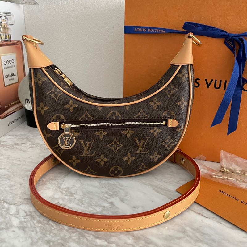 SASOM  bags Louis Vuitton Loop Bag In Monogram Coated Canvas With  Gold-colour Hardware Check the latest price now!