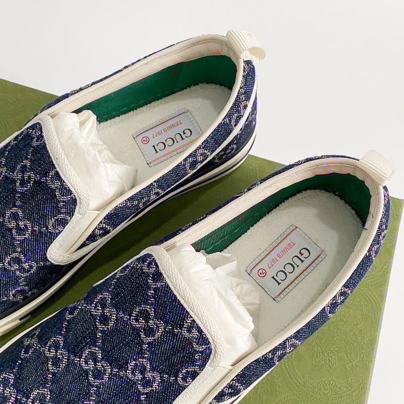 Buy Gucci Tennis 1977 Slip-On 'Denim' - 643489 2KQ20 4465