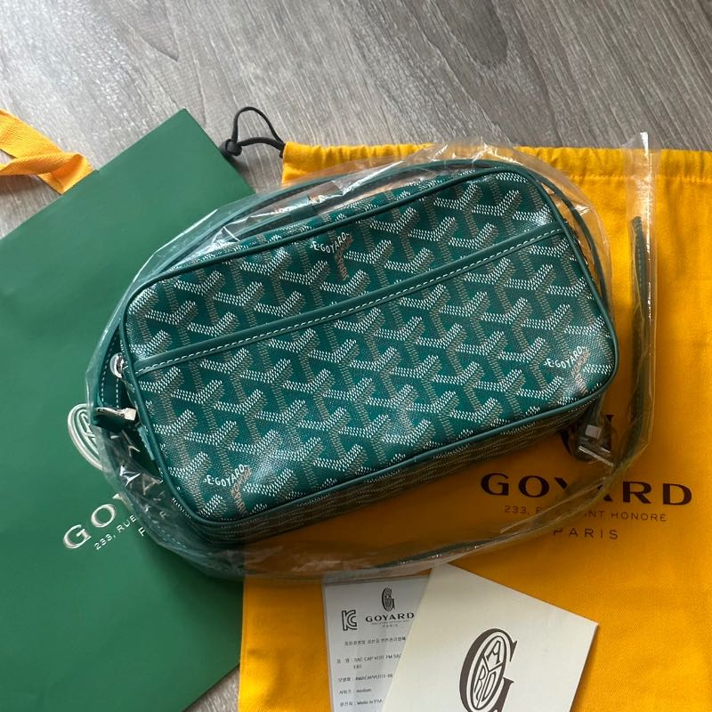 Goyard, Bags, Goyardine Sac Cap Vert Green