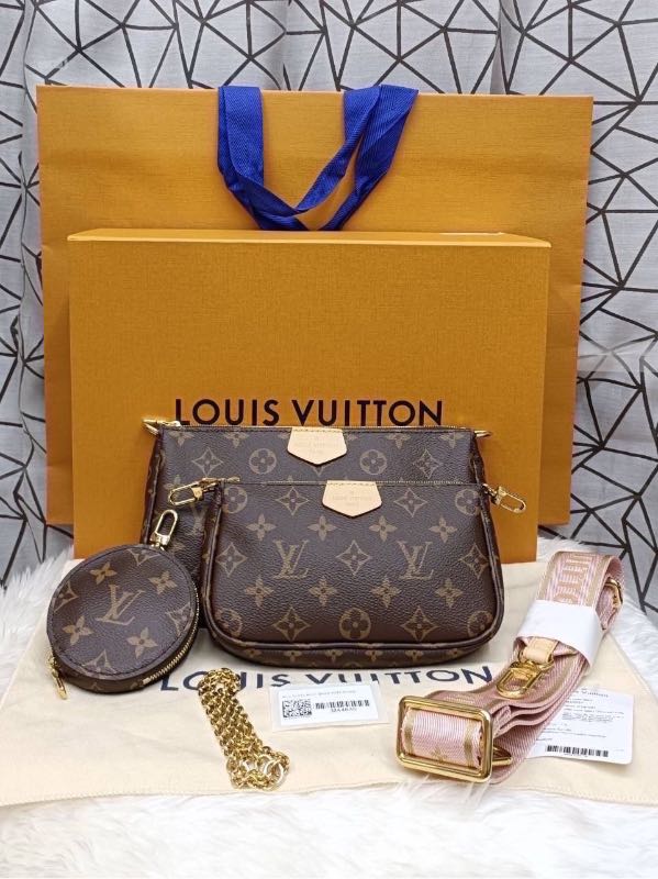 Louis Vuitton Multi Pochette Bag Year 2022. MICROCHIP, Luxury, Bags &  Wallets on Carousell