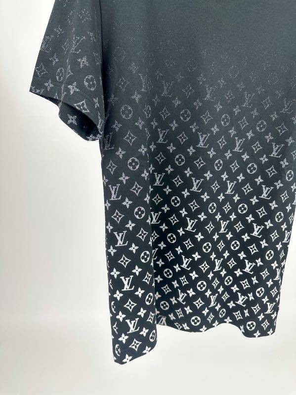Louis Vuitton LVSE Monogram Gradient T-Shirt 'Black/White' - 1A8HKK