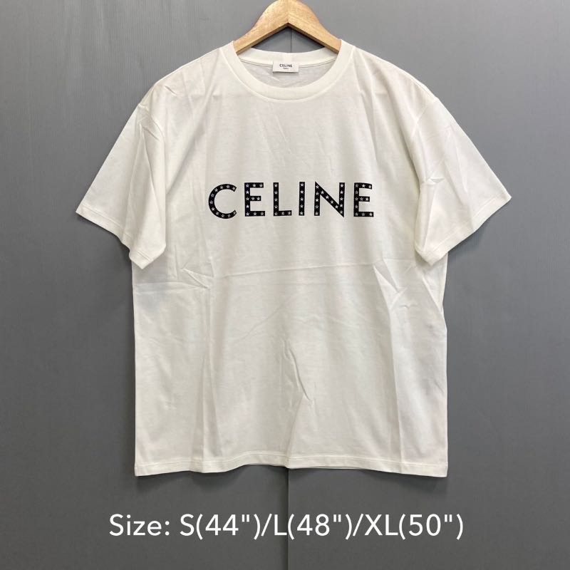 Celine Rhinestone Loose T-Shirt